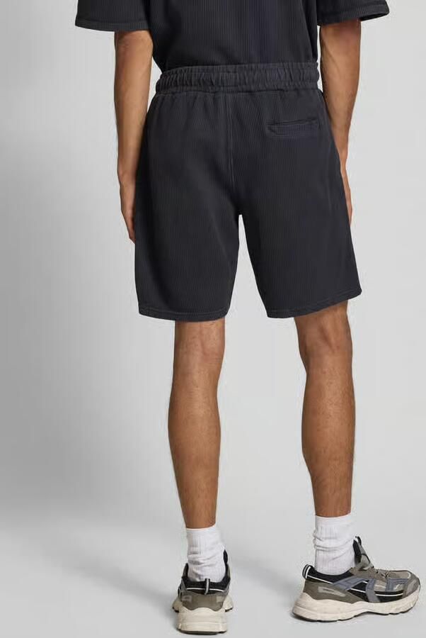 Pegador Relaxed fit korte broek in riblook model 'SIGNAR'