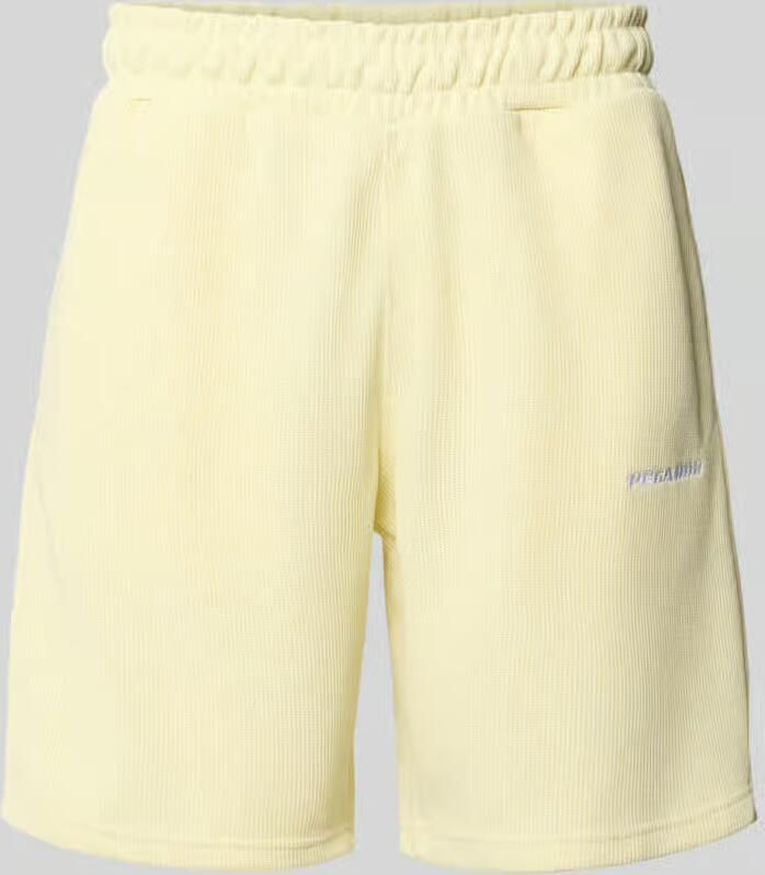 PEGADOR relaxed fit korte broek met structuurpatroon model 'Lagos'