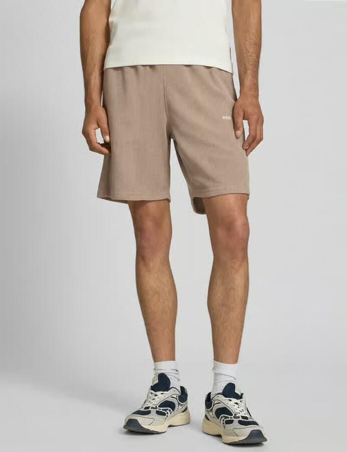 PEGADOR relaxed fit korte broek met structuurpatroon model 'Lagos' - Foto 3