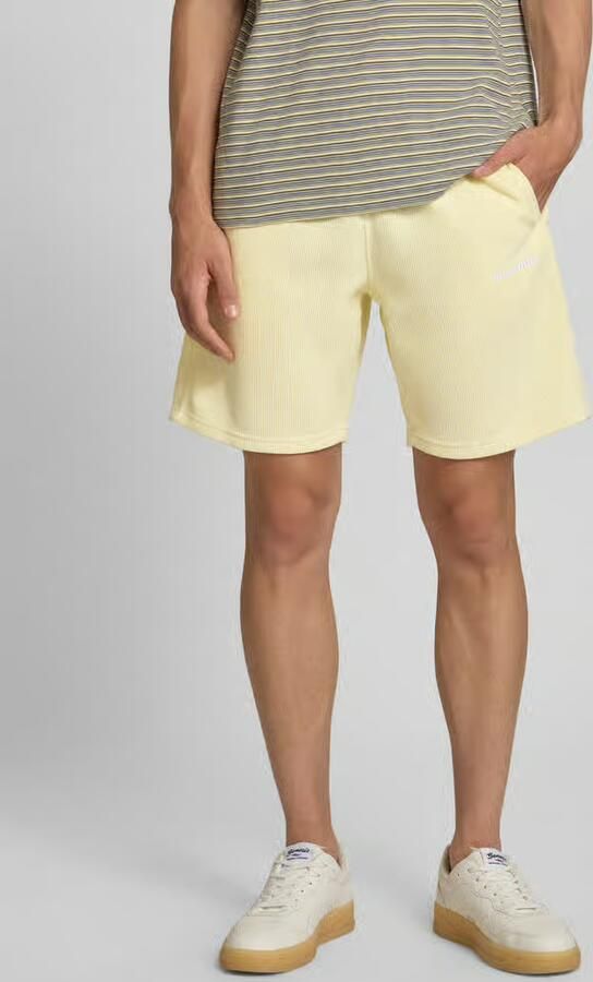 PEGADOR relaxed fit korte broek met structuurpatroon model 'Lagos' - Foto 3