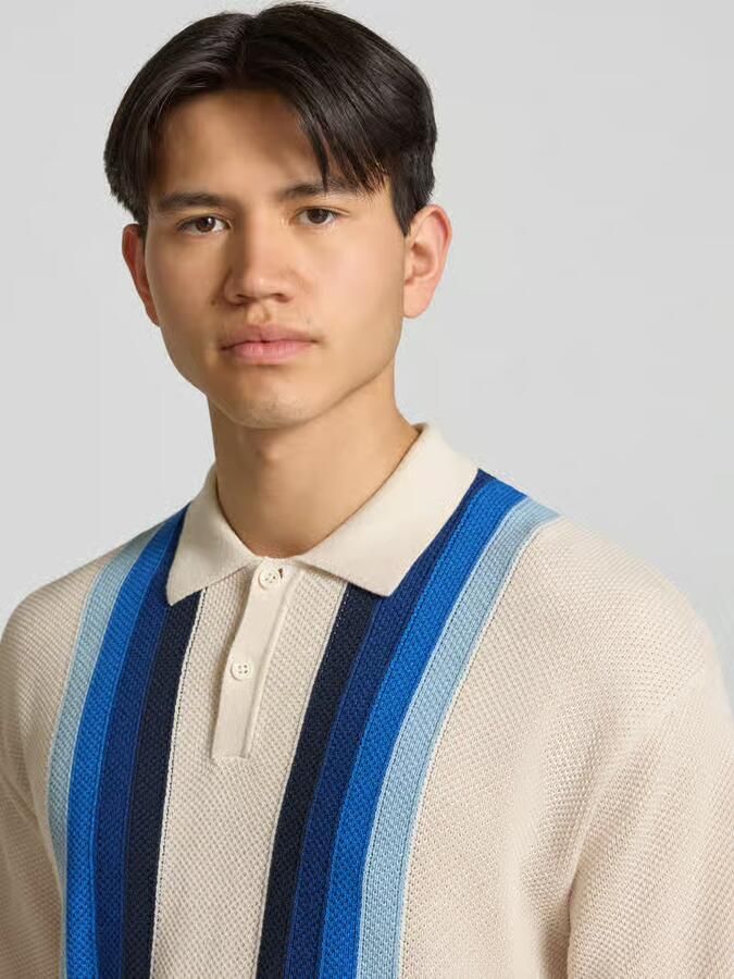 PEGADOR Relaxed fit poloshirt in brei-look model 'Tellero' - Foto 2