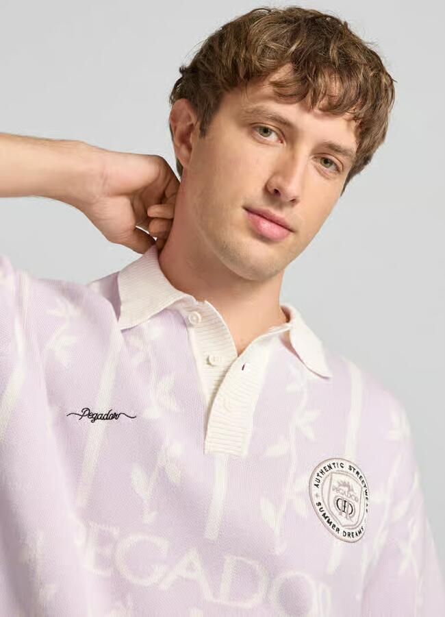 PEGADOR relaxed fit poloshirt met logo-stitchings model 'Kinsale' - Foto 2