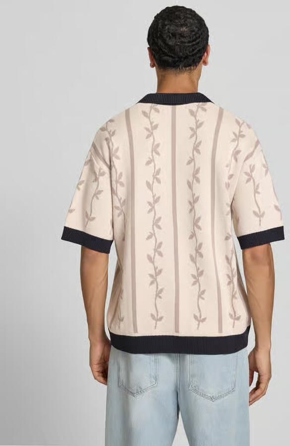 PEGADOR relaxed fit poloshirt met logo-stitchings model 'Kinsale'