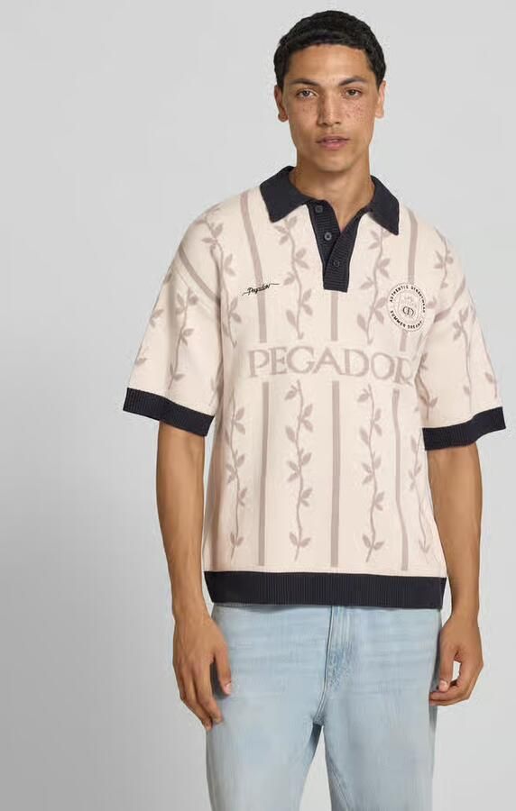 PEGADOR relaxed fit poloshirt met logo-stitchings model 'Kinsale' - Foto 4