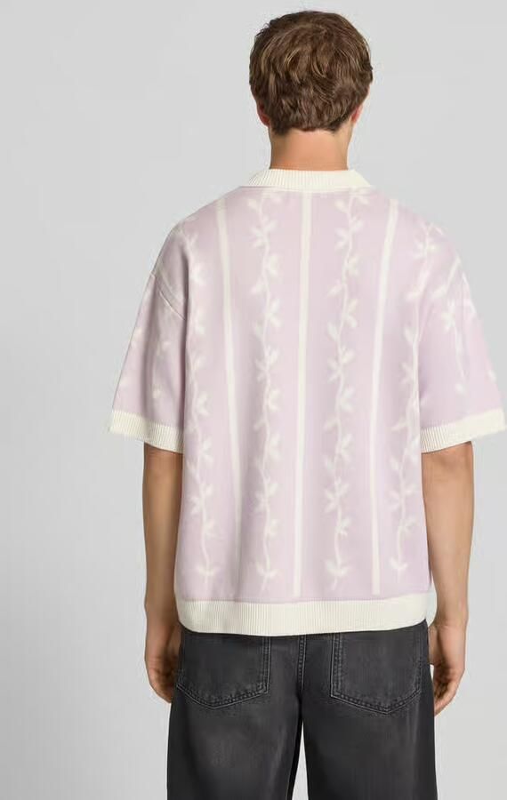 PEGADOR relaxed fit poloshirt met logo-stitchings model 'Kinsale'