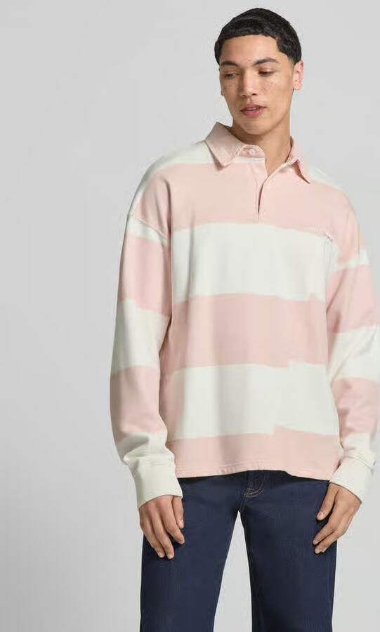 PEGADOR relaxed fit poloshirt van puur katoen model 'Castelluccio' - Foto 2