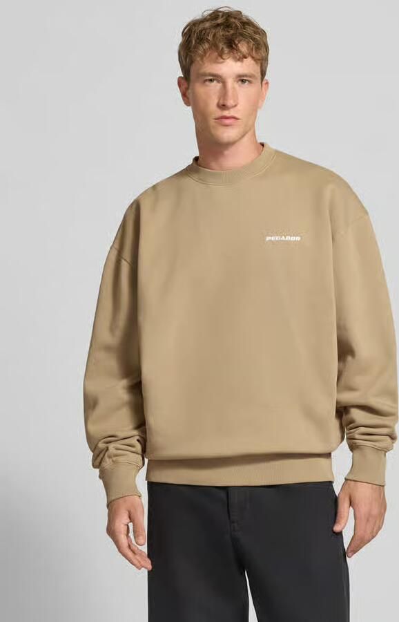 PEGADOR relaxed fit sweatshirt van katoenmix - Foto 3