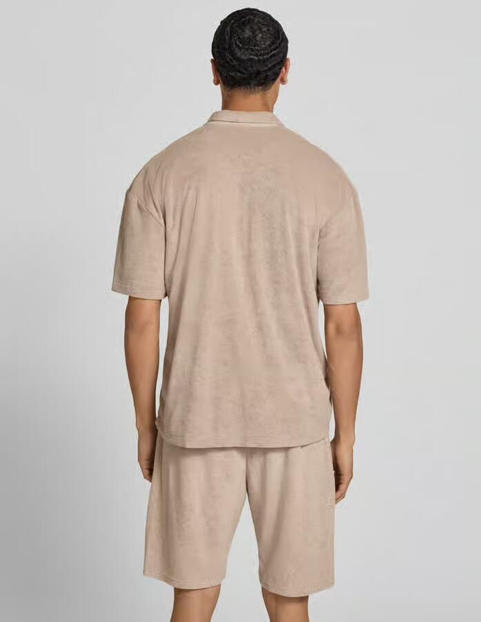 PEGADOR relaxed fit vrijetijdsoverhemd met gestikt logo model 'Nelas' - Foto 2