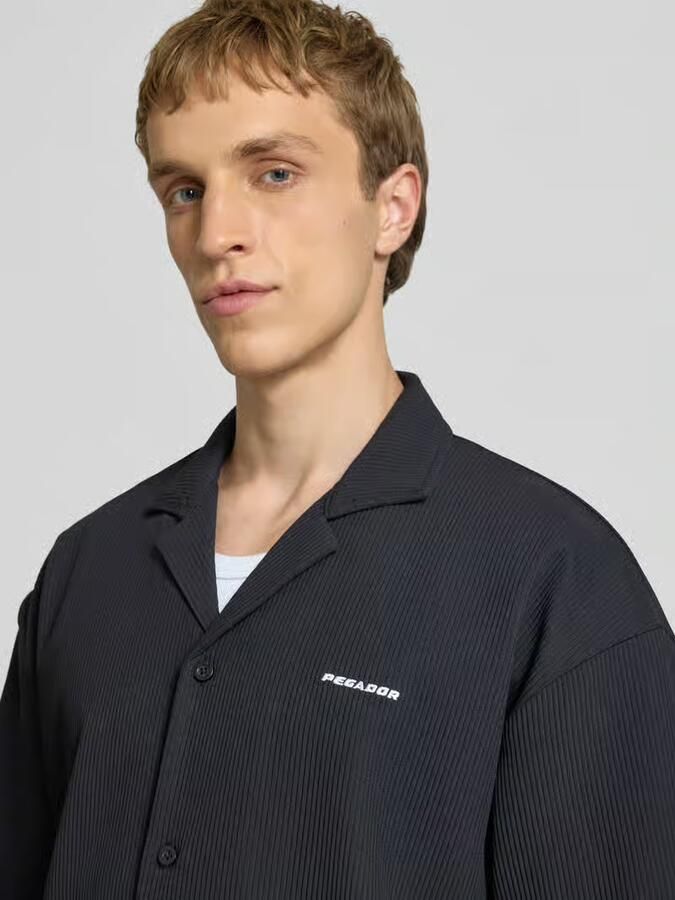 PEGADOR relaxed fit vrijetijdsoverhemd met reverskraag model 'Troy' - Foto 2