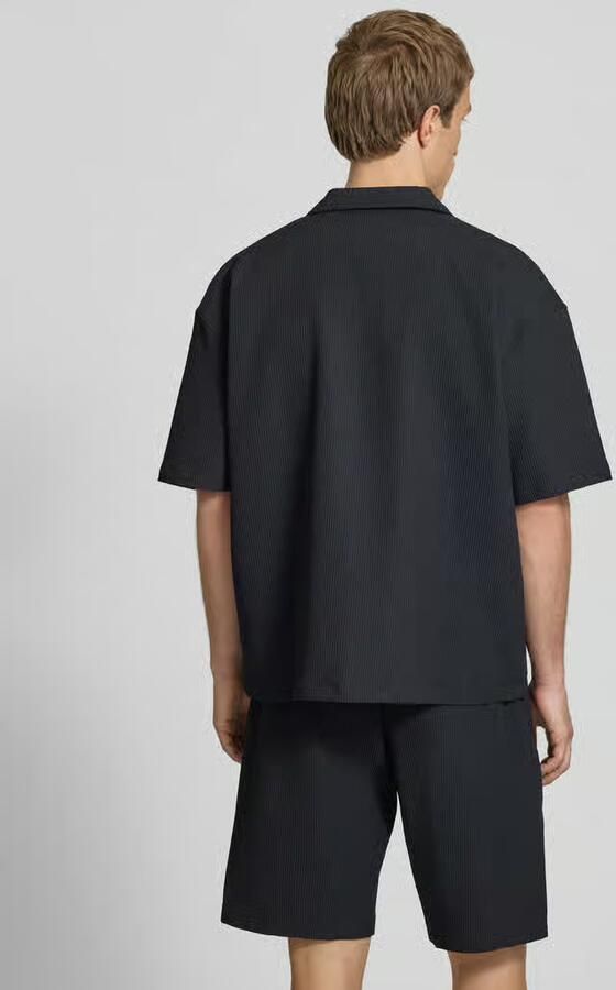 PEGADOR relaxed fit vrijetijdsoverhemd met reverskraag model 'Troy'