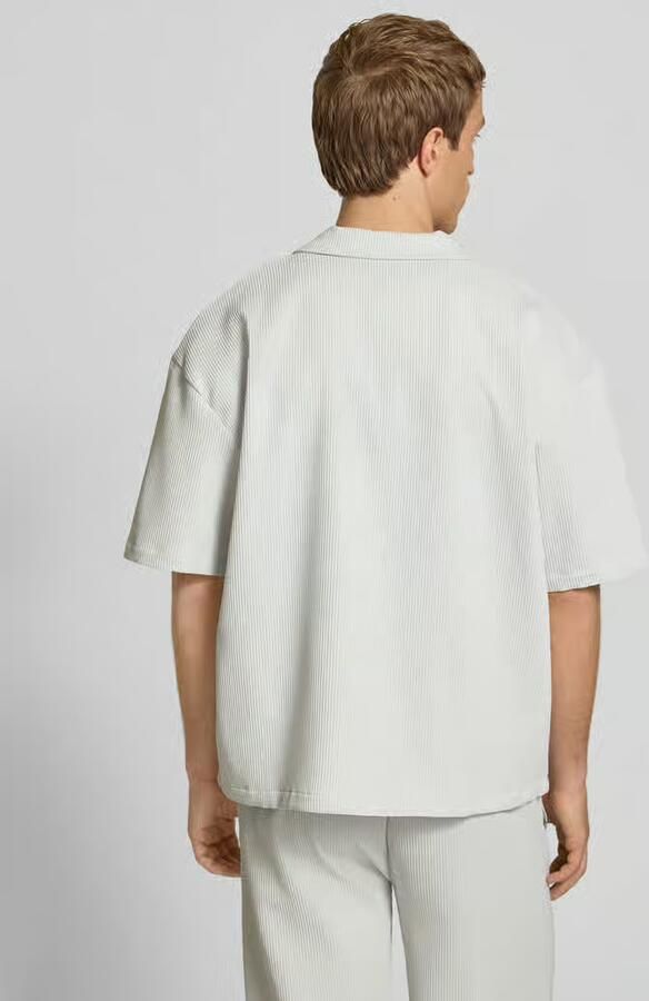 PEGADOR relaxed fit vrijetijdsoverhemd met reverskraag model 'Troy'