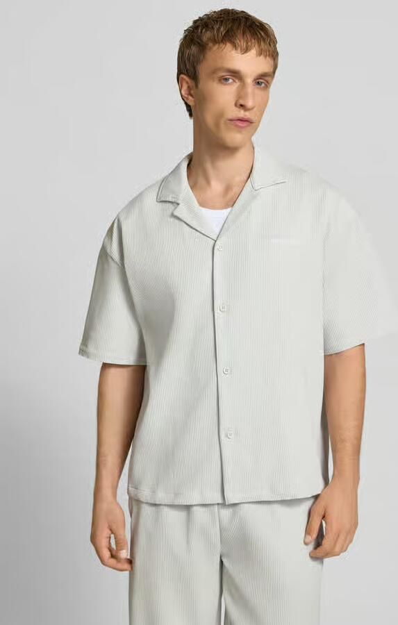 PEGADOR relaxed fit vrijetijdsoverhemd met reverskraag model 'Troy' - Foto 3