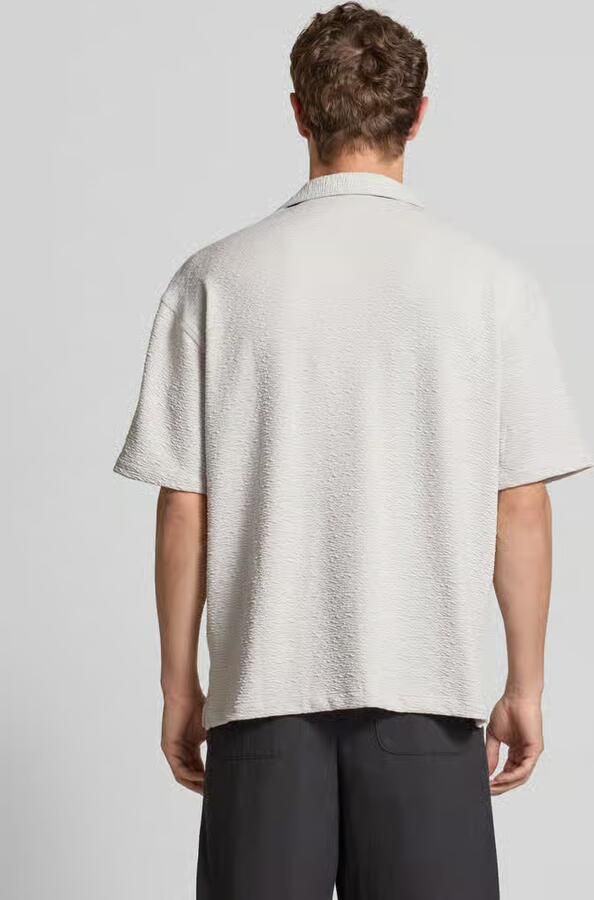 Pegador Relaxed fit vrijetijdsoverhemd met structuurmotief model 'ACADO'