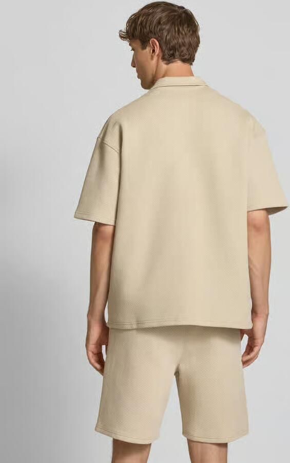 Pegador Relaxed fit vrijetijdsoverhemd met structuurmotief model 'Tate'