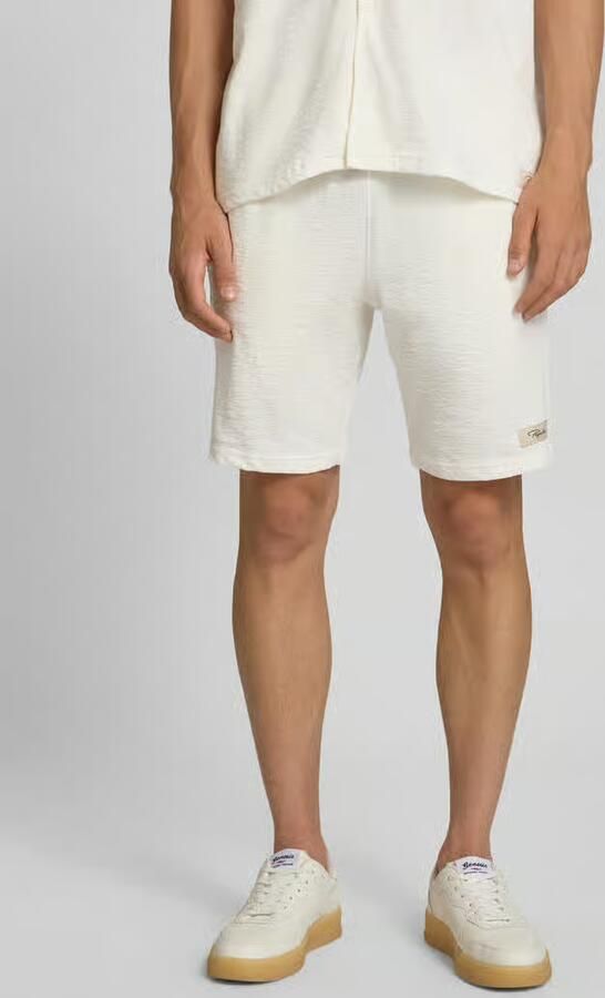 PEGADOR Short met labeldetail en elastische band model 'Arcos' - Foto 3
