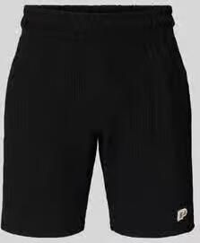 PEGADOR Short met labelpatch model 'LIBCO'