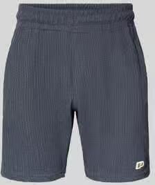 PEGADOR Short met labelpatch model 'LIBCO'