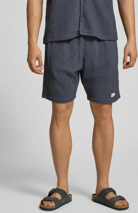 PEGADOR Short met labelpatch model 'LIBCO' - Foto 3