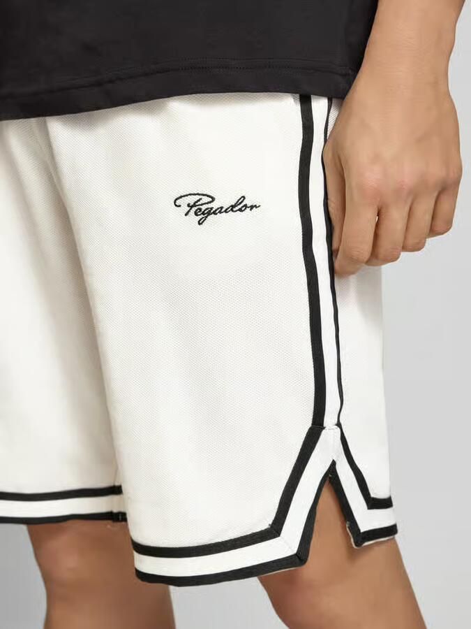 PEGADOR short met logostitching model 'Signar'