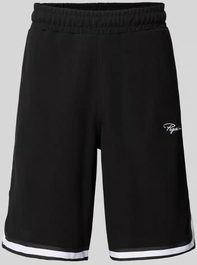 PEGADOR short met logostitching model 'Signar' - Foto 2