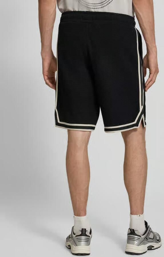 PEGADOR Short met structuurpatroon en labelstitching - Foto 2