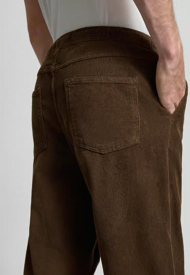 PEGADOR Stoffen broek met elastische band