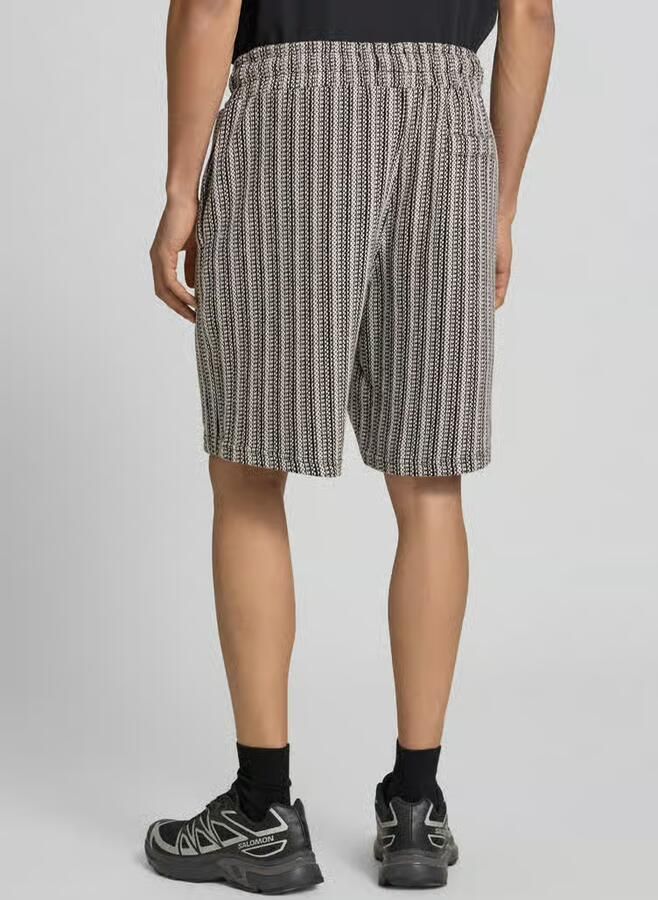 PEGADOR straight fit korte broek met structuurpatroon model 'Forno' - Foto 2