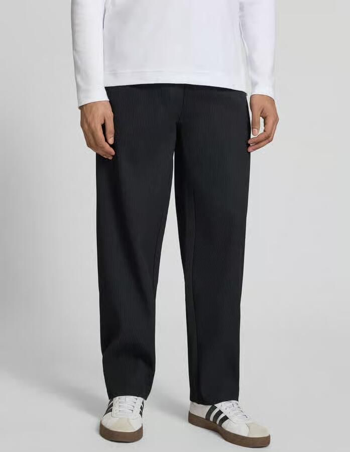 PEGADOR Sweatpants met structuurpatroon en elastische band - Foto 2