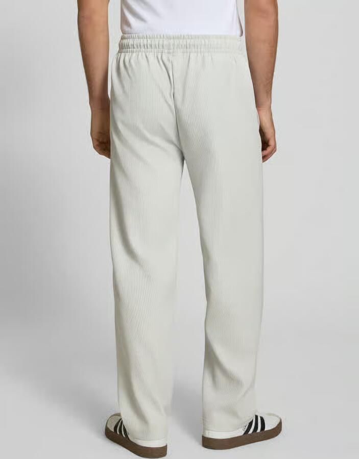 PEGADOR Sweatpants met structuurpatroon en elastische band
