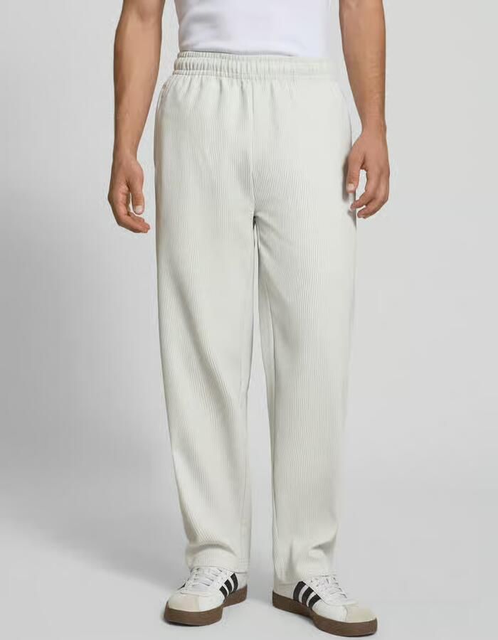 PEGADOR Sweatpants met structuurpatroon en elastische band - Foto 2