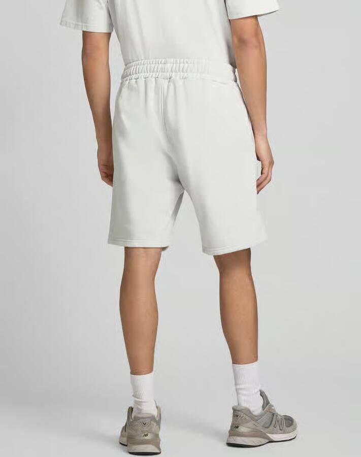 PEGADOR Sweatshorts met elastische band en gestikt logo - Foto 2