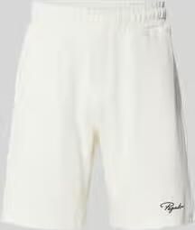 PEGADOR Sweatshorts met gestikt logo en elastische band - Foto 5