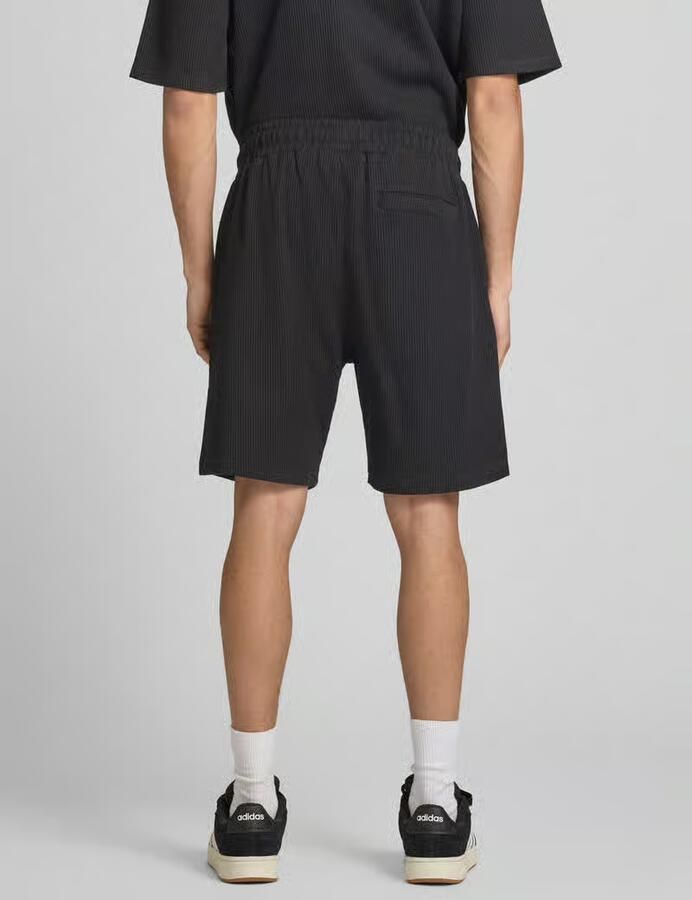 PEGADOR Sweatshorts met gestikt logo en elastische band