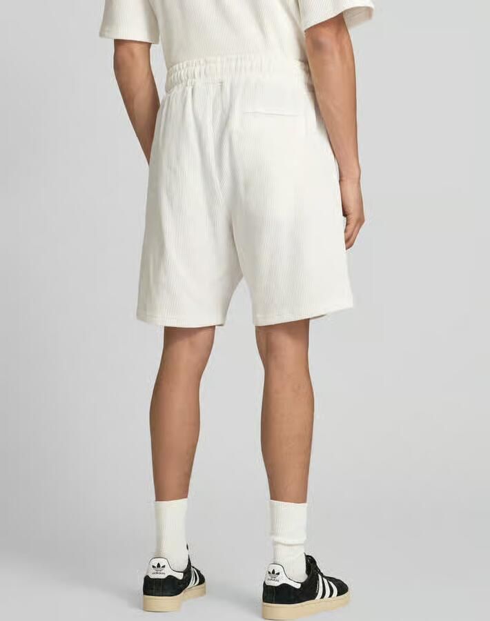 PEGADOR Sweatshorts met gestikt logo en elastische band - Foto 2