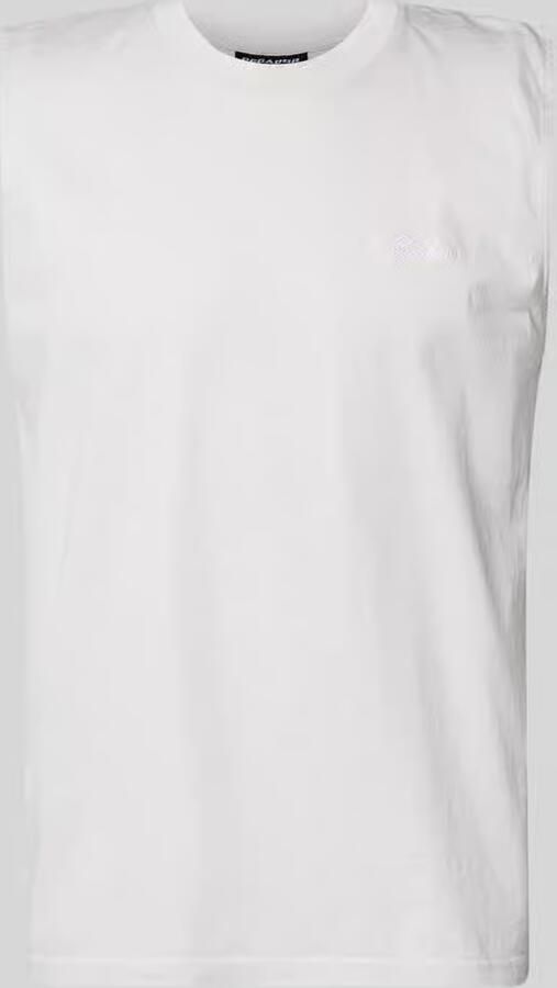 PEGADOR Tanktop met labelstitching en ronde hals - Foto 2