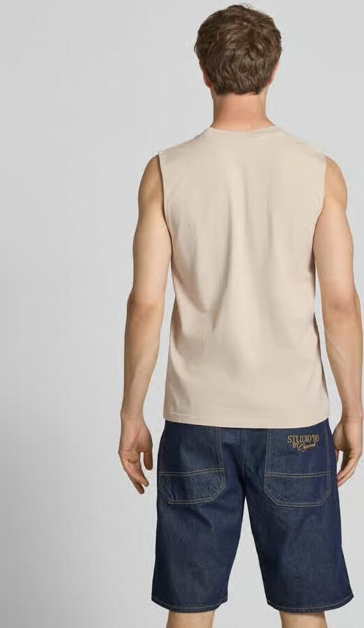 PEGADOR Tanktop met labelstitching en ronde hals - Foto 2