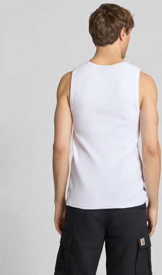 PEGADOR Tanktop met logo-stitching en ronde halsuitsnijding - Foto 3
