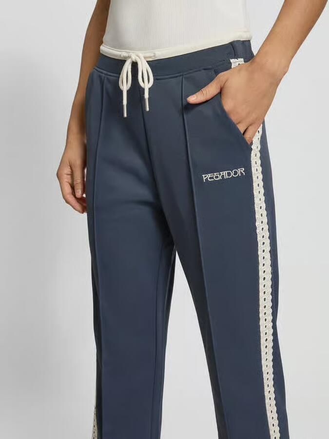 PEGADOR Oversized sweatjack met labelstitching model 'CLARITA'