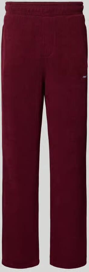 PEGADOR wide fit sweatpants met labeldetail model 'Mezzano'