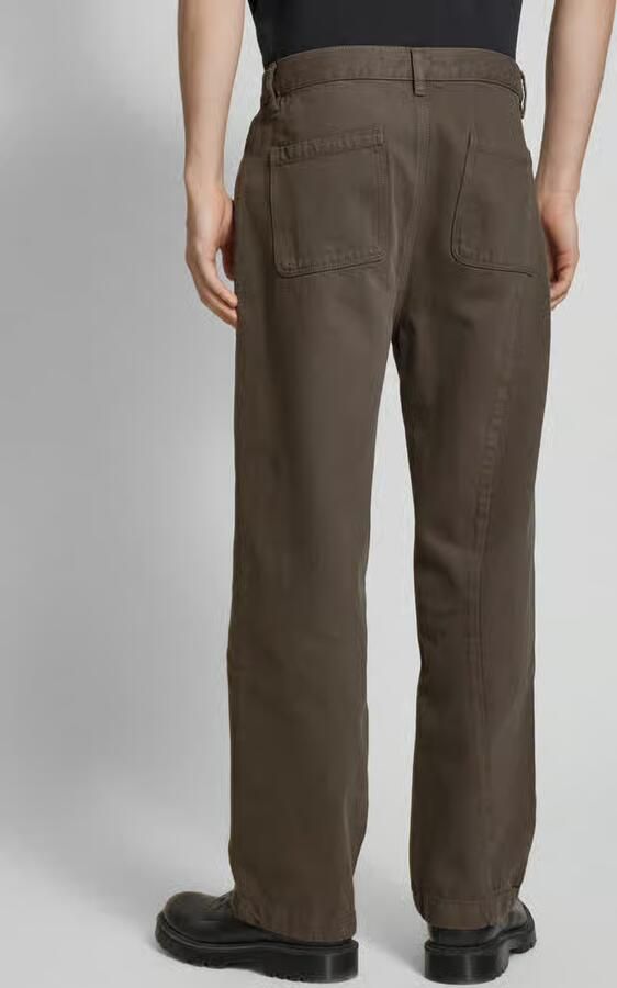 PEGADOR Wide leg jeans met labelstitching model 'WACO' - Foto 3