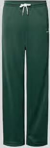 PEGADOR Wide leg-sweatpants met elastische tailleband