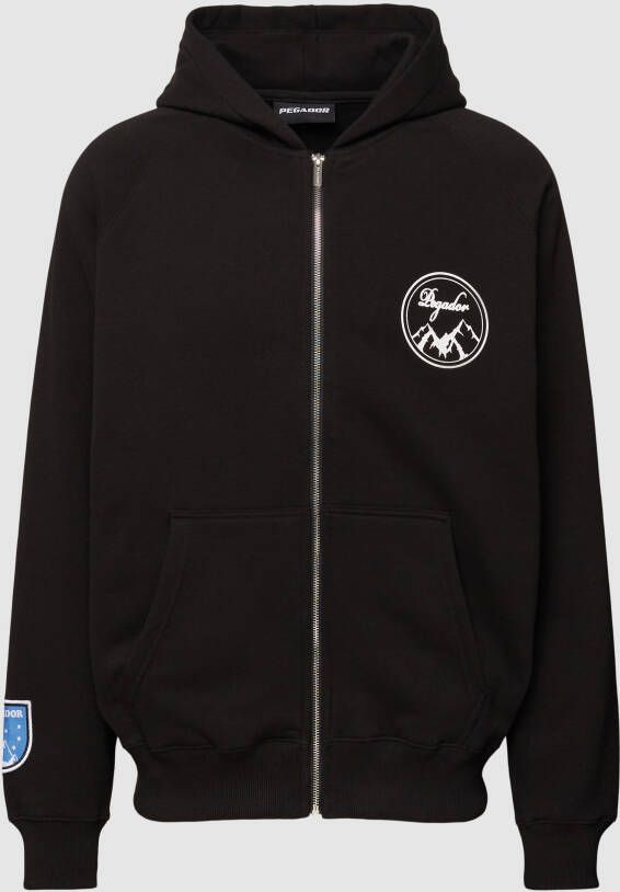 Pegador Sweatjack met labelprint model 'EDINA'
