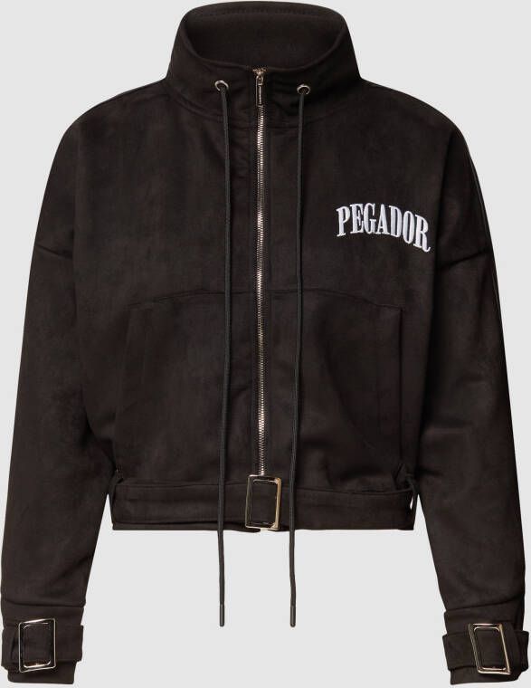 Pegador Sweatjack met logostitching model 'BLOOR'