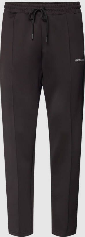 Pegador Trackpants met elastische band en logostitching