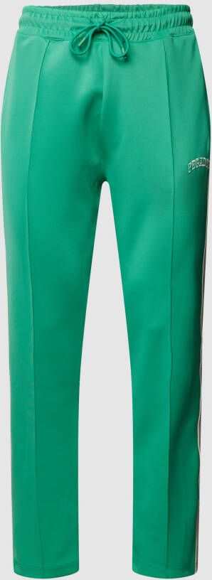 Pegador Sweatpants met labelstitching model 'Cutler'