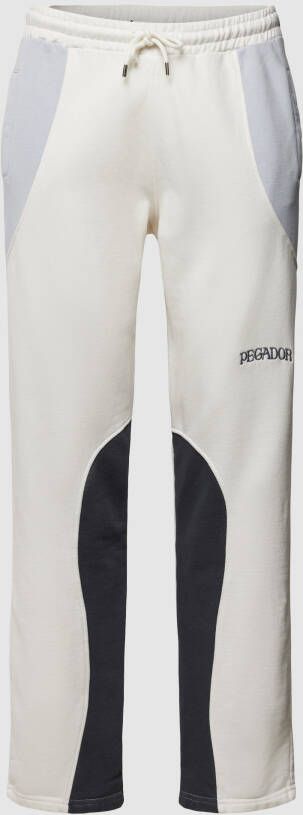 Pegador Sweatpants met labelstitching model 'MISKIN'