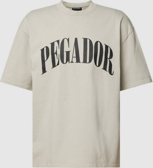 Pegador T-shirt met labelprint model 'CALI'