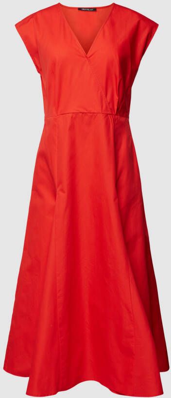 Pennyblack Midi-jurk met V-hals model 'OFFERTO'