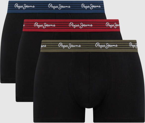 Pepe Jeans Boxershort in een set van 3 stuks model 'Norwin'