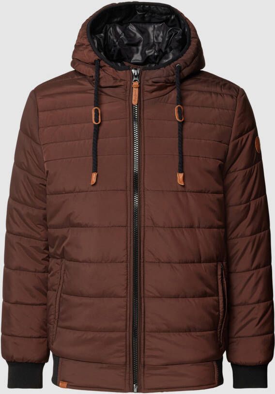 Pepe Jeans Gewatteerd jack met labelpatch model 'JAMIE